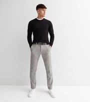 New Look Pale Grey Slim Fit Suit Trousers